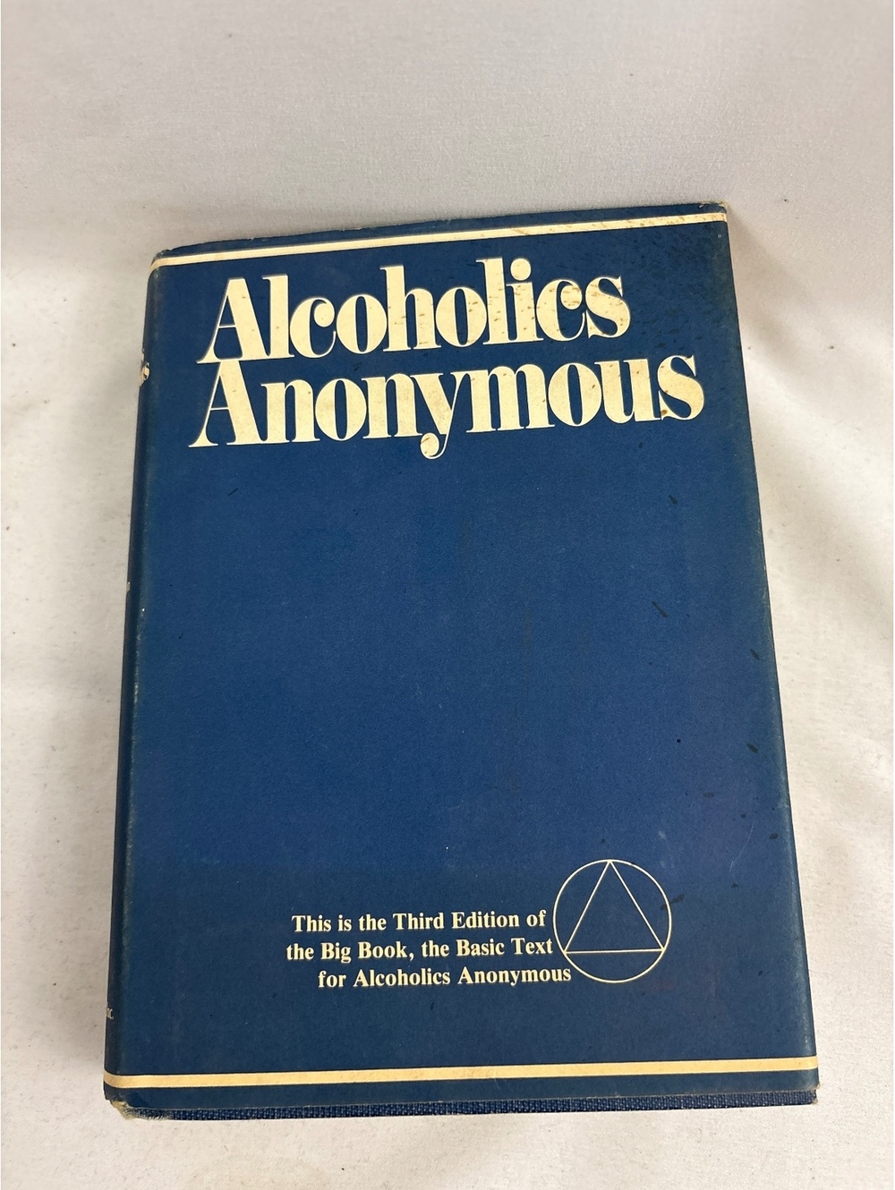 AA Big Book Alcoholics Anonymous 3rd Edition 1976 36th printing 1983 HC/DJ